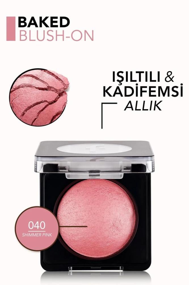 Flormar Blush, 040 Shimmer Pink