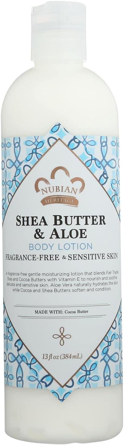 Nubian African Body Lotion with Shea Butter Scent