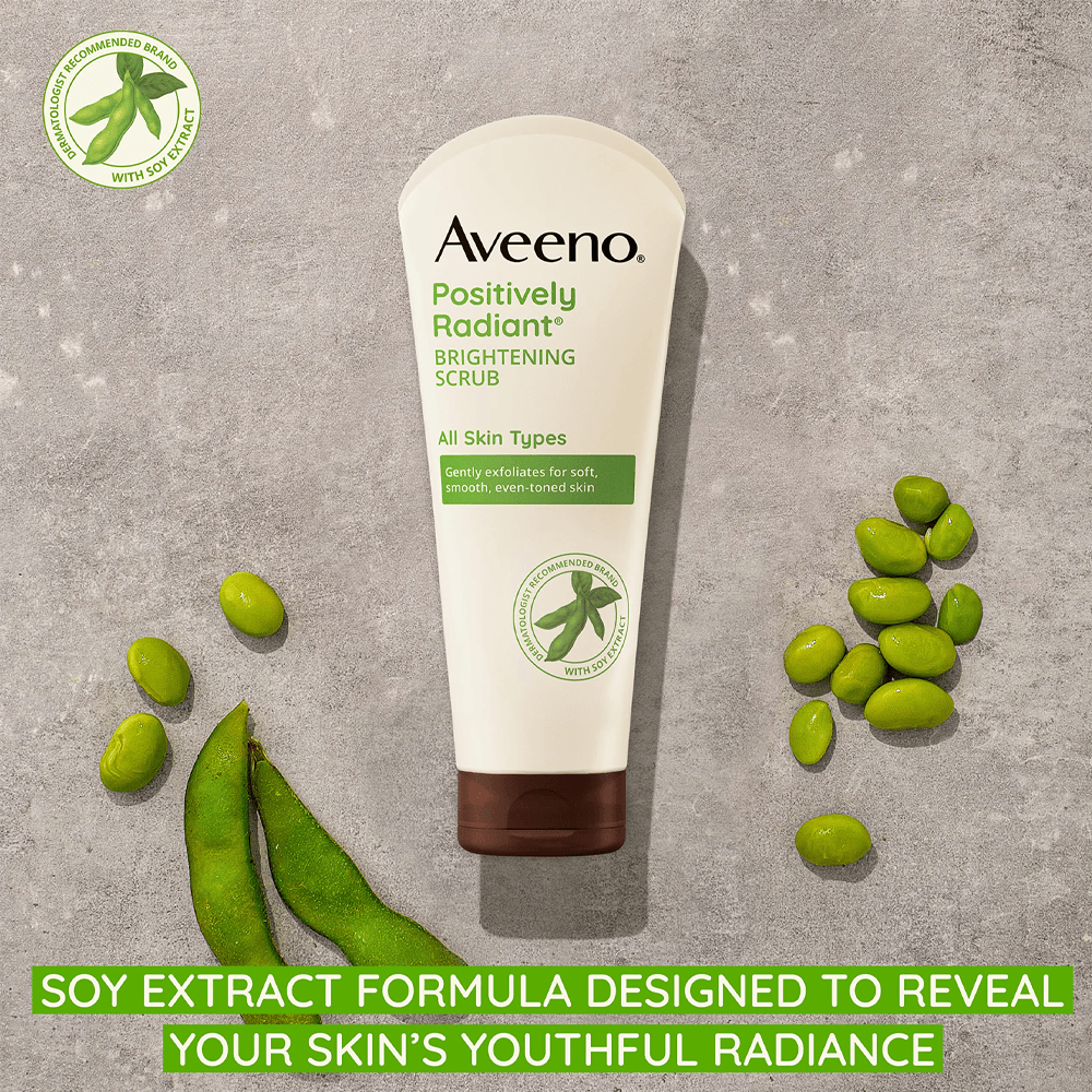 مقشر يومي لتفتيح البشرة 198 جم Aveeno