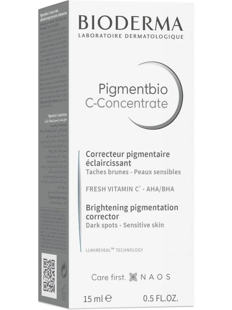 Bioderma - Pigmentbio C سيروم مصحح للبقع الداكنة المركز بفيتامين C - سعة 15 مل