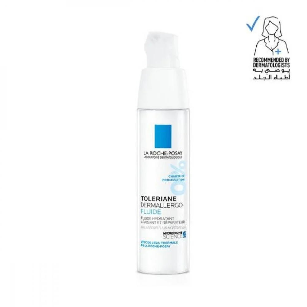 La Roche-Posay Toleriane Dermallergo Fluid Facial and Neck Moisturizer - 40ml