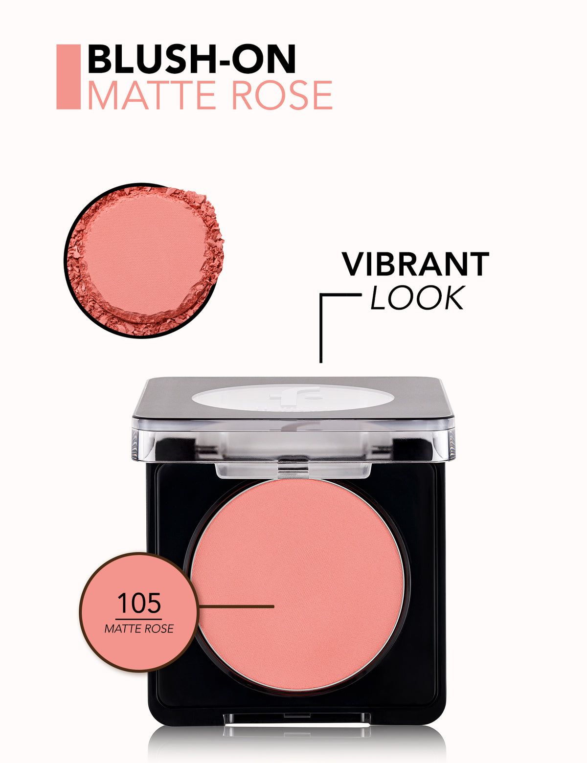 Flormar Blush - 105 Matt Rose