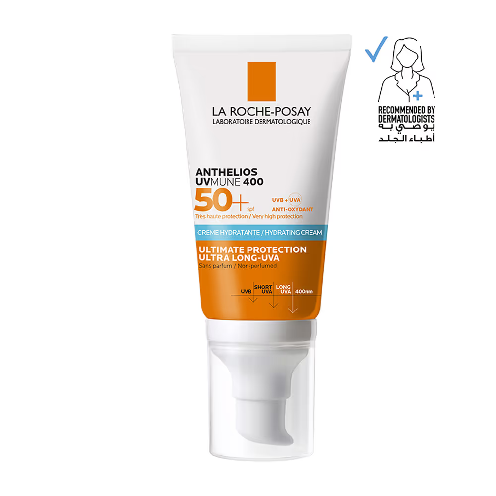 كريم لاروش بوزيه أنثيليوس UVMune 400 بعامل حماية SPF50+ - 50 مل
