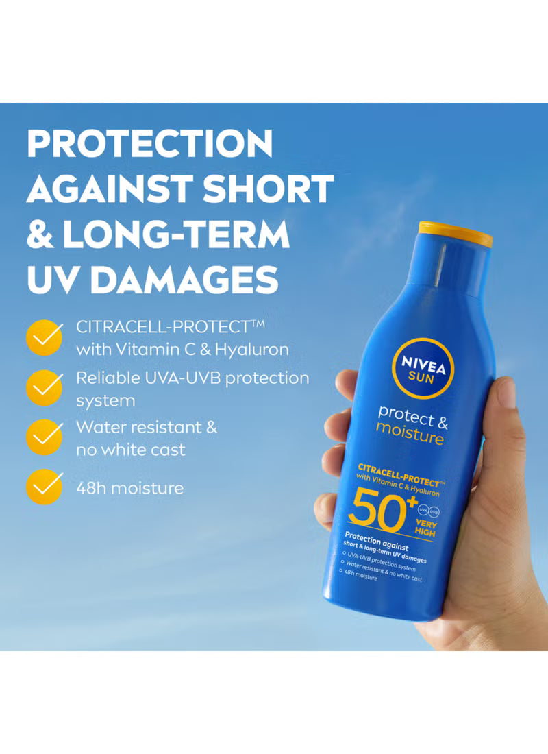 نيفيا - واقي شمس موشتشر SPF50 200مل