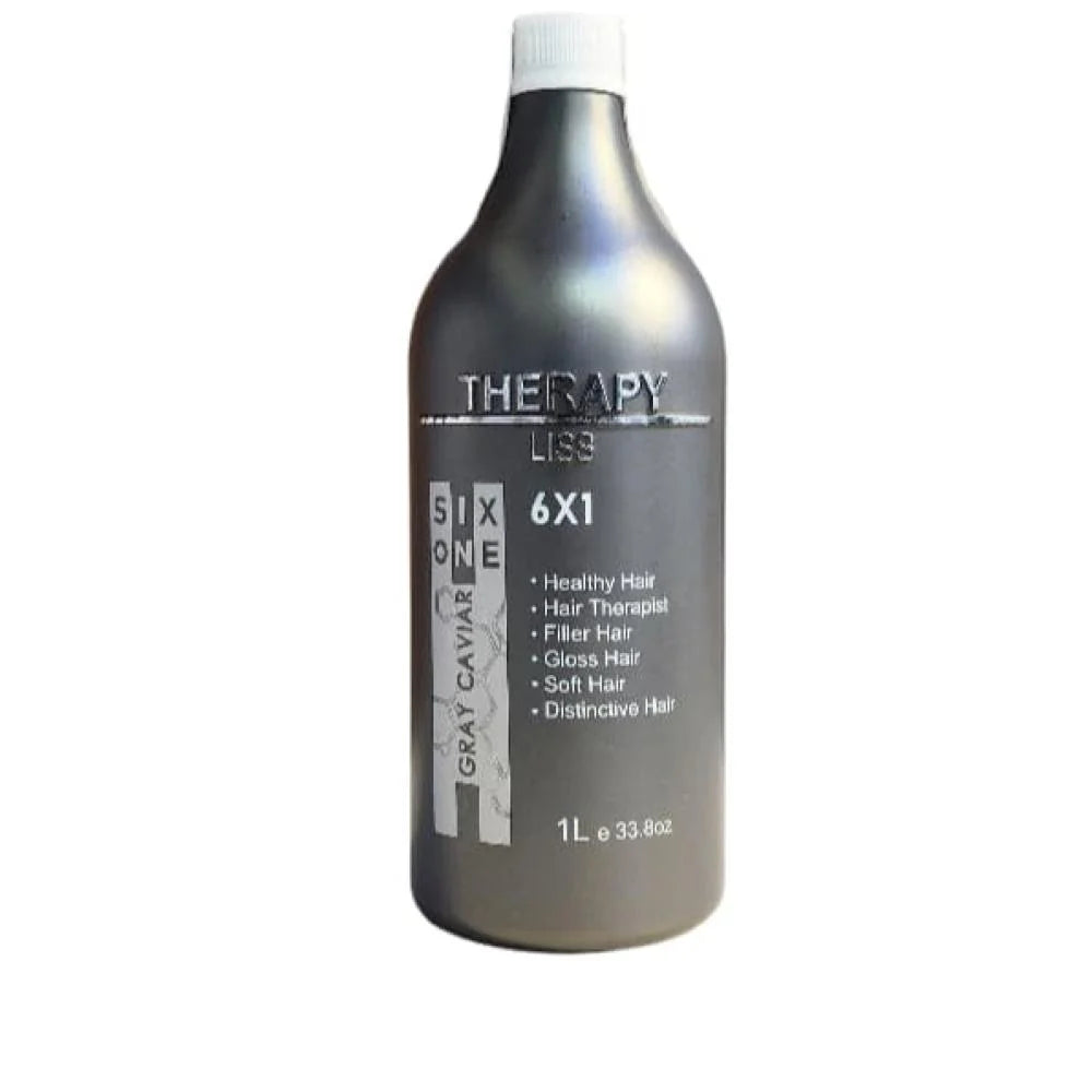 Grey Caviar Hair Straightening Product with Advanced Technology and Nourishing Formula from Therapy Liss - 1000ml