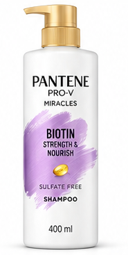 Pantene Pro-V Miracles Biotin Shampoo 400ml