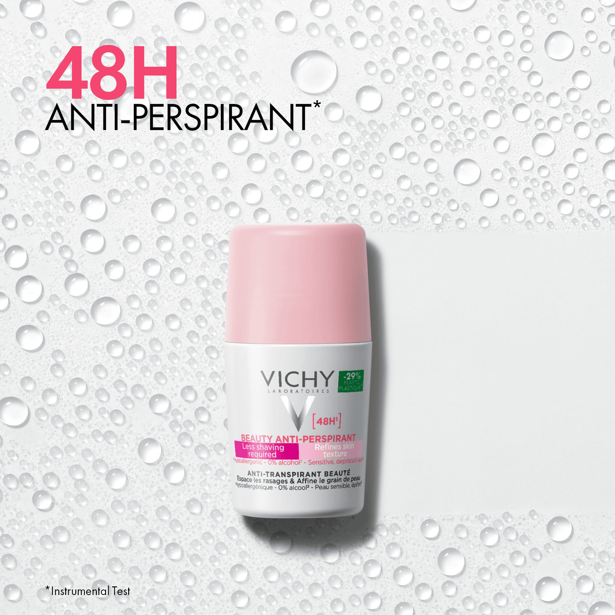 Vichy Beaute Anti-perspirant 48Hr Roll On Deodorant - 50ml