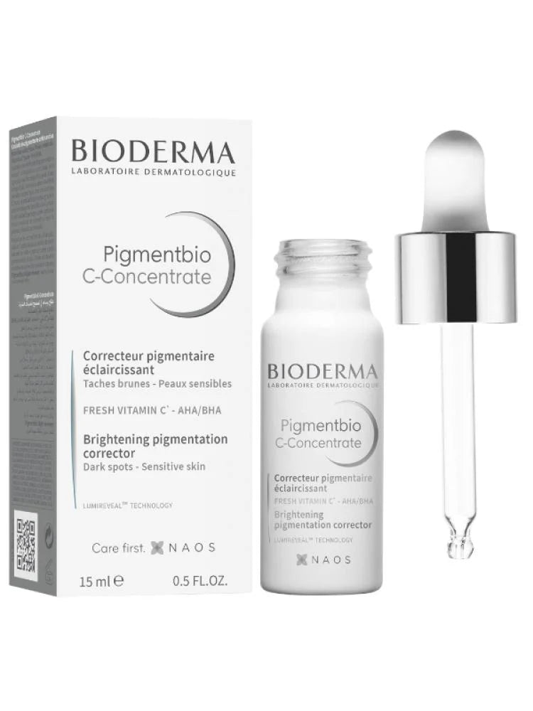 Bioderma - Pigmentbio C سيروم مصحح للبقع الداكنة المركز بفيتامين C - سعة 15 مل