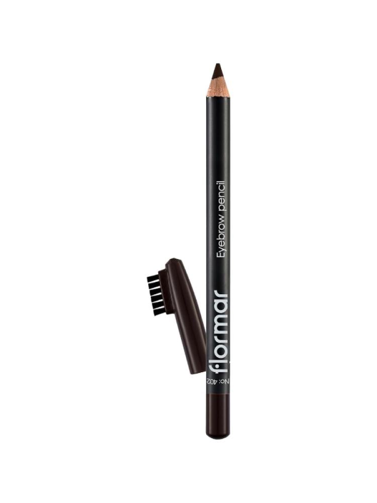 Flormar Eyebrow Pencil, 402 Black brown