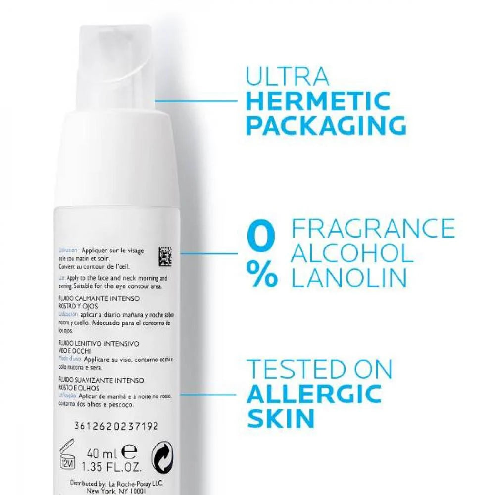 La Roche-Posay Toleriane Dermallergo Fluid Facial and Neck Moisturizer - 40ml