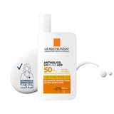 لاروش بوزيه أنثيليوس يوڤ ميون 400 سائل واقي شمس غير مرئي بمعامل حماية +SPF50 - 50 مل