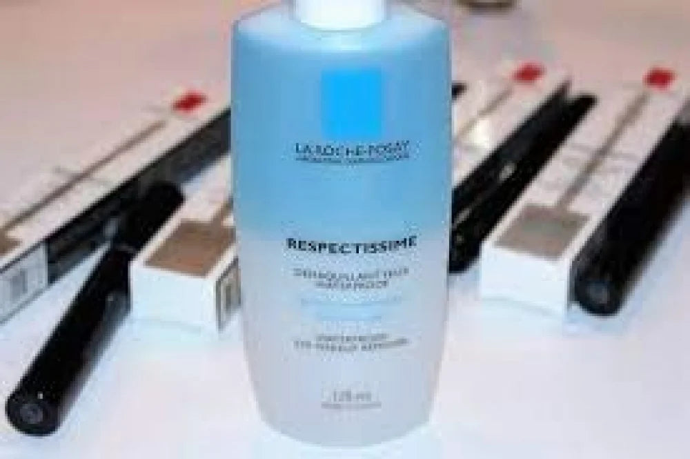 لاروش بوزيه مزيل مكياج العيون المقاوم للماء ريسيبيكتسيم 125 مل | LA ROCHE POSAY Respectissime Waterproof Eye Make-Up Remover