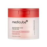 Medi-Cube Red Succinic Acid Acne Peel Pads, 70 Pieces - 155g