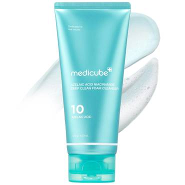 Medicube Azelaic Acid Niacinamide Deep Purifying Foam Cleanser 120g