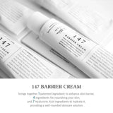 Dr. Thia Cream 147 Barrier Deep Hydration and Effective Skin Barrier Protection 50ml