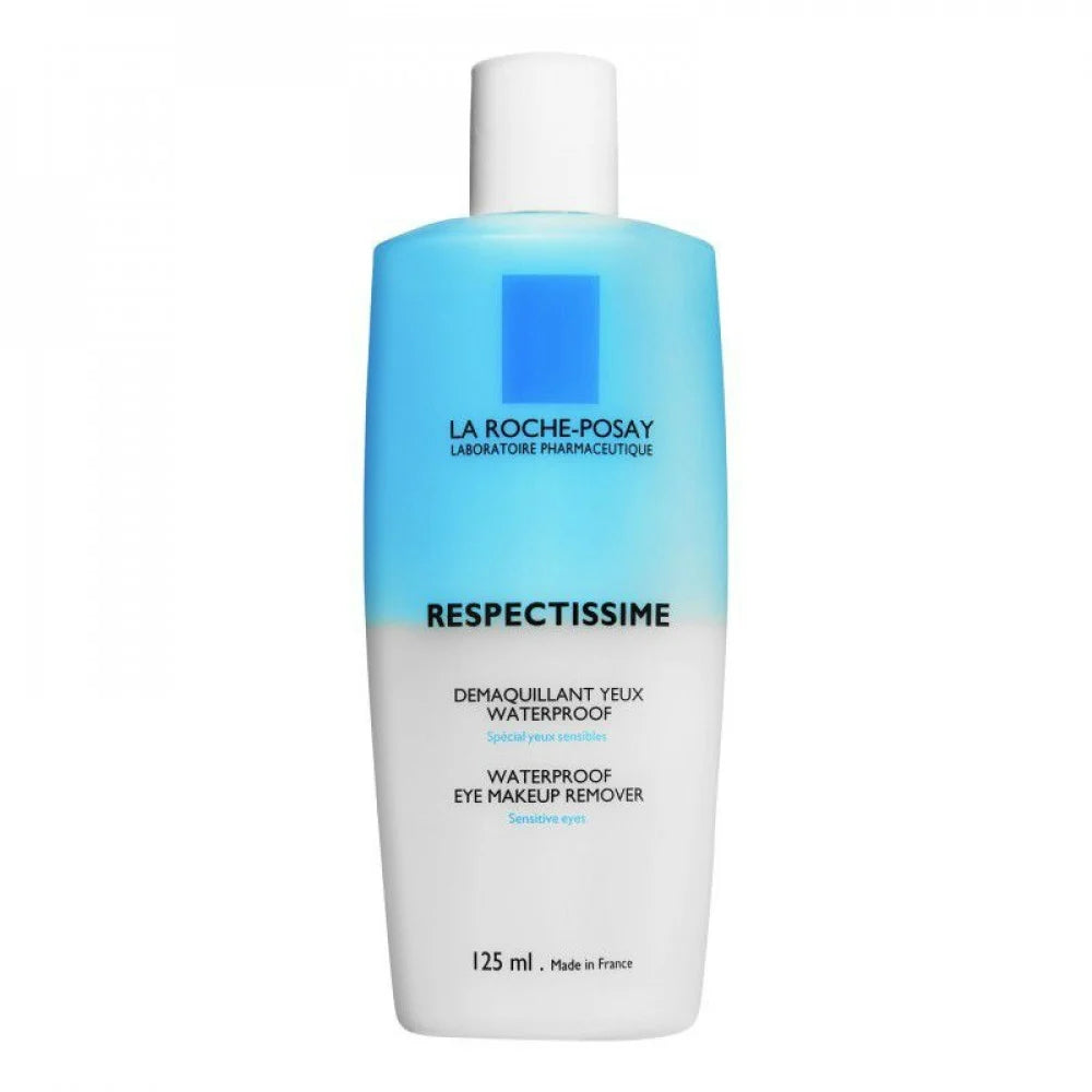 لاروش بوزيه مزيل مكياج العيون المقاوم للماء ريسيبيكتسيم 125 مل | LA ROCHE POSAY Respectissime Waterproof Eye Make-Up Remover