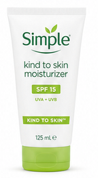 Simple - Kind to Skin Moisturizer SPF 15