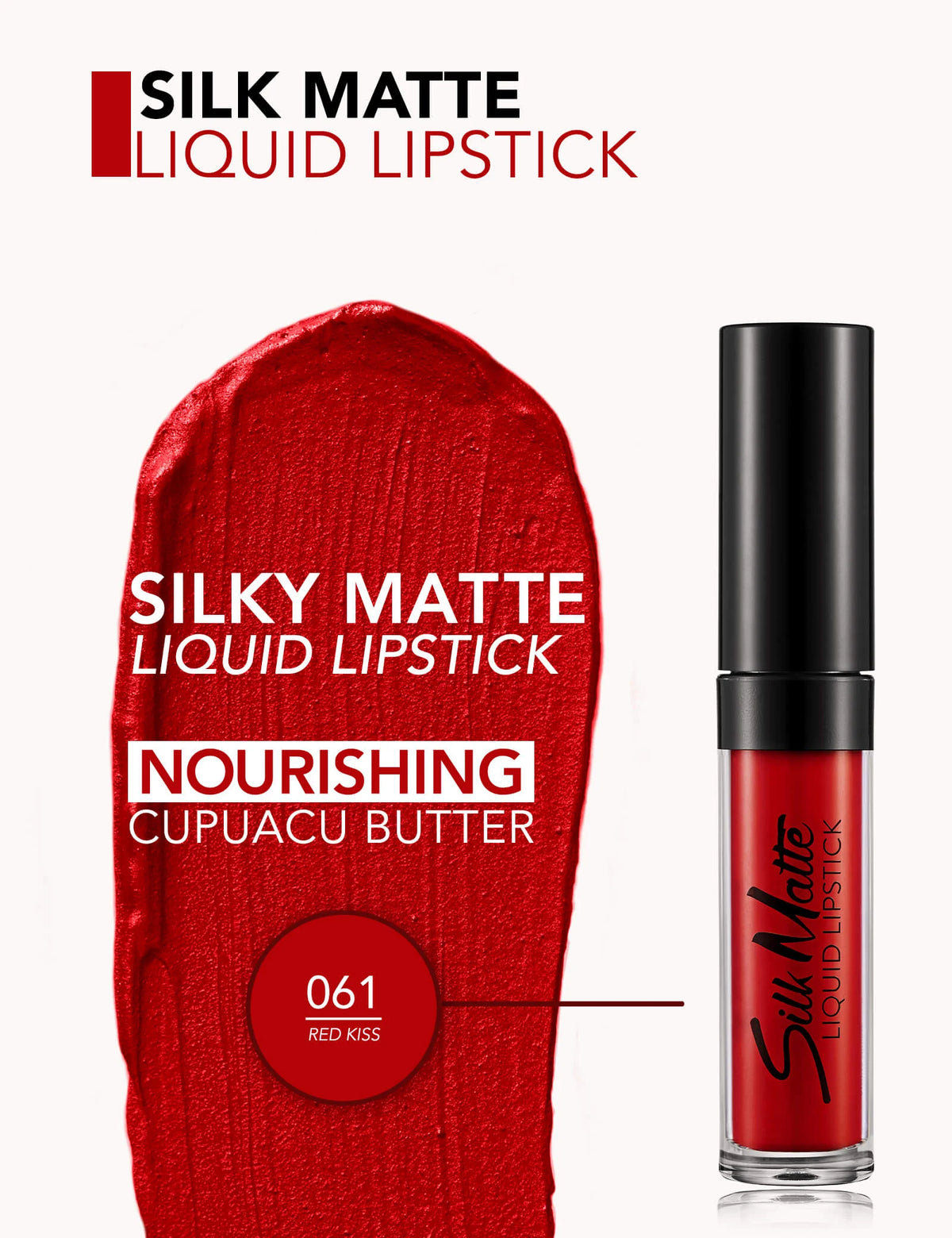 Flormar Silk Matte Liquid Lipstick - 061